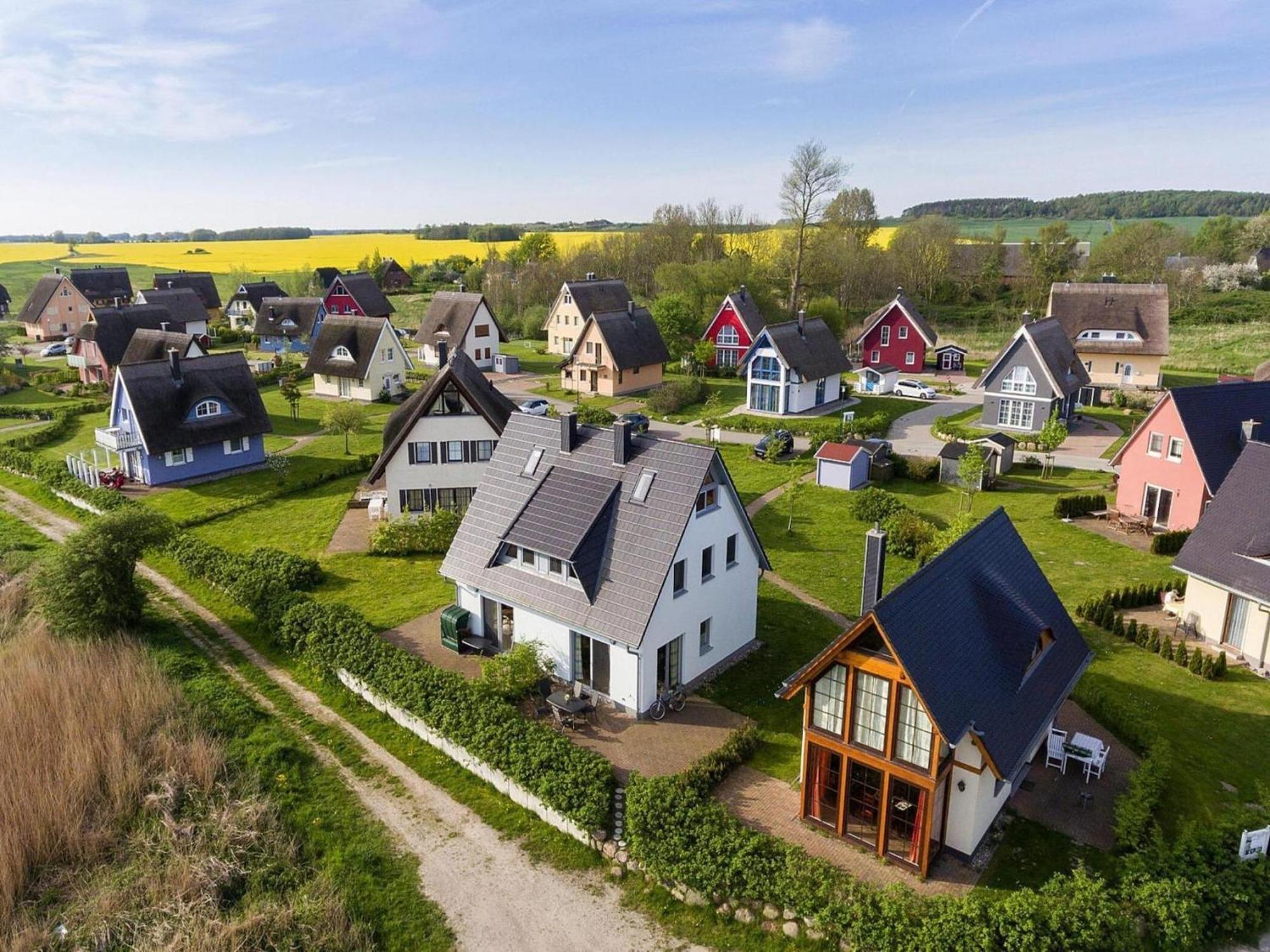 Ferienhaus Lotsenhaus Am Breetzer Bodden In Vieregge ภายนอก รูปภาพ